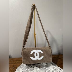 Chanel Beaute' Tan Precision Teddy Bag ~ VIP GIFT with Purchase~ New